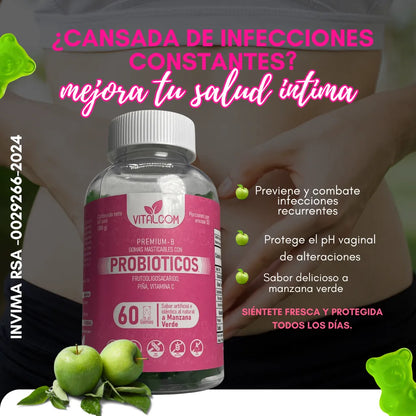 GOMITAS PROBIÓTICAS ✨ + ¡ENVIO GRATIS HOY!