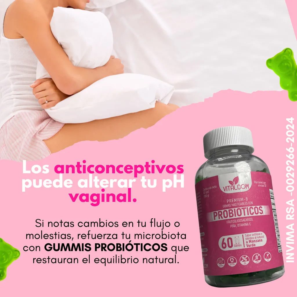 GOMITAS PROBIÓTICAS ✨ + ¡ENVIO GRATIS HOY!