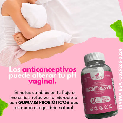 GOMITAS PROBIÓTICAS ✨ + ¡ENVIO GRATIS HOY!