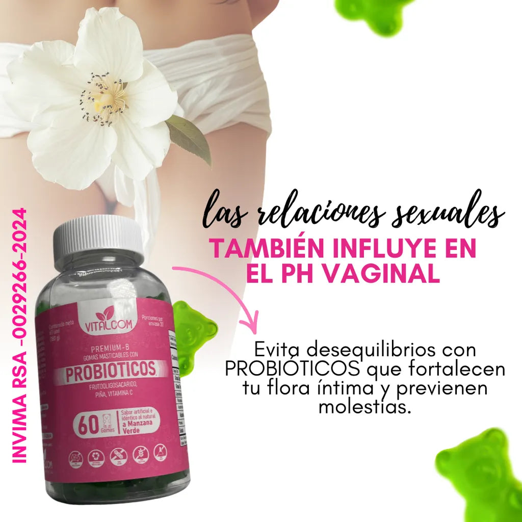 GOMITAS PROBIÓTICAS ✨ + ¡ENVIO GRATIS HOY!